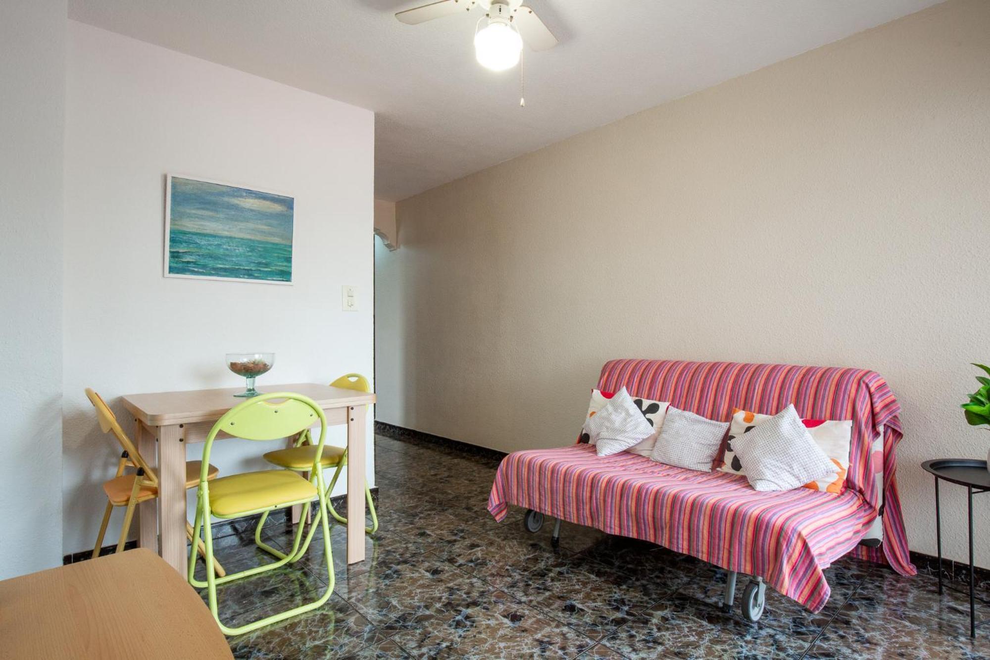 Apartamento En Complejo Residencial Con Piscina Y Garaje A 100M Del Mar Las Canteras  エクステリア 写真